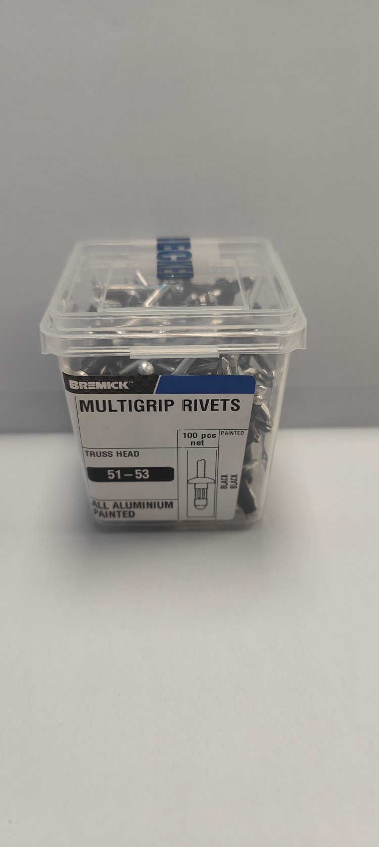 Bremick Multi Grip Rivets 100pk